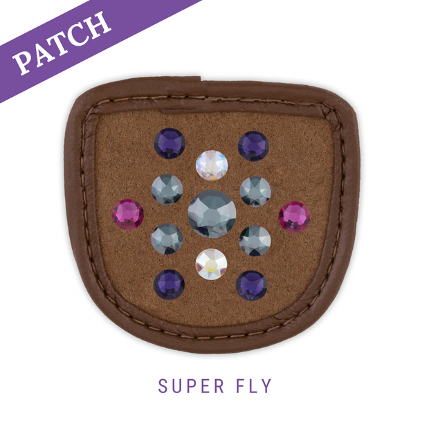 Super Fly Rijhandschoen Patch karamel